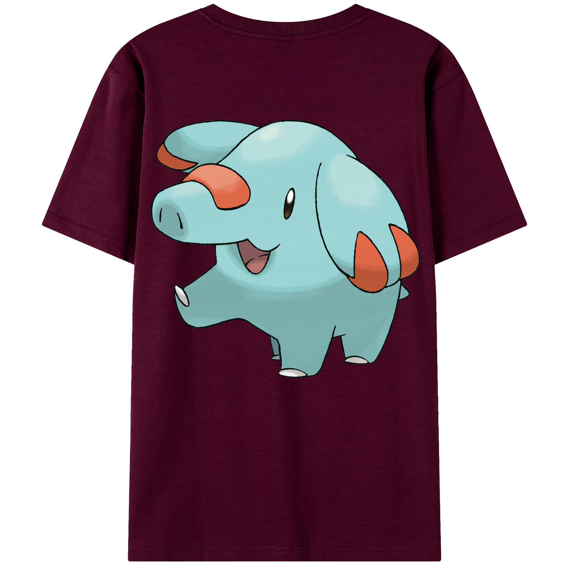 （画像用） ポケットモンスター Pokémon レディース半袖Tシャツ(バックプリント)
